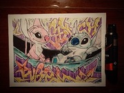 Autorski obraz Urban Stitcha Angel