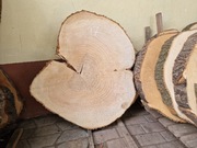 17 JESION 78/70/10 cm Blat Plaster Drewna Stolik Żywica Epoxy DIY Live Edge