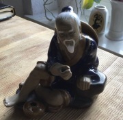 Mnich lub mędrzec azjatycki figurka