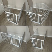 Nowa Bramka Barierka Kojec Tulano Guardian 6.0 Biała Dziecko Pies Gwarancja