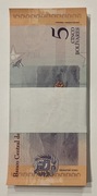 5 Bolivares 2018 Wenezuela paczka bankowa 100szt