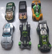 Resoraki 6 szt i korkowiec zabawki prl