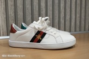 Nowe męskie biale buty Gucci - 44 - 28,5 cm