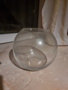 Różne szkła białe wazony