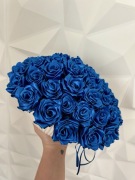 Luksusowa dekoracja, flower box, róże ze wstążki,wieczne róże,różne kolory