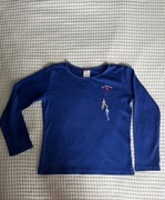 s.Oliver bluzka dziewczęca granatowa 116-122 bawełna piórka