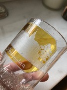 Antyk stara szklanka z 1840 roku Zamek Książ Schloss Furstenstein