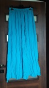 Spódniczka niebieska baby blue maxi długa