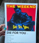 Plakat A4 kodak The Weeknd 