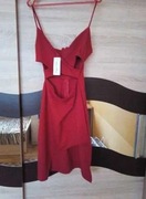 Nowa czerwona sukienka S / 36
