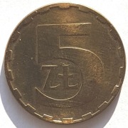 Moneta 5 zł 1985 r.