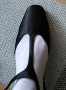 Baleriny satynowe Zara 40 T bar