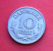 10  Ore  1963  CS  r  -    Dania   Fryderyk IX 