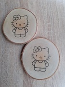 Hello Kitty. Podkładka pod kubek.