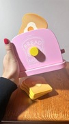 Drewniany toster zabawka
