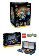 Nowe LEGO 72153 Pokemon Charizard Blastoise + 40892 Odznaki Kanto GWP