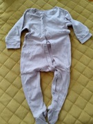 Pajacyk różowy 100%  bawełna Dada rozm. 74