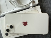 Apple iPhone 13 128GB / biały / pełny zestaw + dodatki