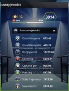 Konto FootballTeam pomocnik football team 3914 OVR bez bonusów