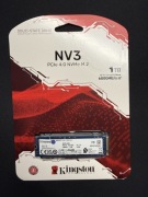 Dysk SSD Kingston NV3 M.2 PCIe 4.0 NVMe 1TB SNV3S/1000