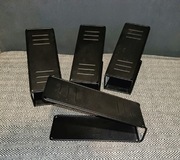 Stojak organizer na buty metalowy czarny Loft IKEA 