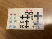 Kalkomania Dornier Do-17Z skala 1/72