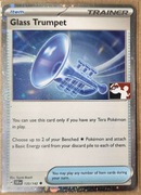 Glass Trumpet SCR 135 - COSMIC HOLO ze stampem Play! Pokemon (Prize Pack)