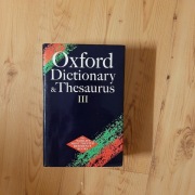 Oxford Dictionary & Thesaurus III 
