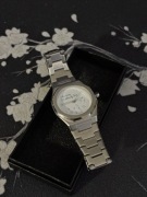 srebrny zegarek CUSTOM