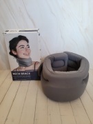 kołnierz ortopedyczny na szyję regulowany szary