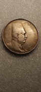 Egipt 20 piastres1923 Srebro 