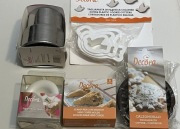 Zestaw dla cukiernika - szpilki do modelowania, foremki DECORA