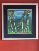 Edward Dwurnik - Brzozy 2018 30x30 