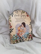 Obrazek "Aniele Boży", Anioł Stróż z dzieckiem