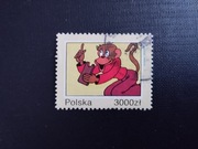 Fi 3304-3307 znaczek 3306 / Rocznik 1993