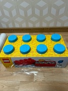 Pojemnik na LEGO klocek Brick 8 2x4 Lazurowy 40041743 NOWY