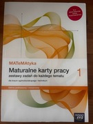 Maturalne karty pracy 1. Nowa Era. Zakres podstawowy i rozszerzony.