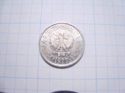 Polska moneta 20 gr groszy 1977