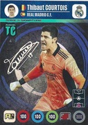 PANINI TOP CLASS 2022 THIBAUT COURTOIS RARE SIGNATURE TOP MASTER REAL 4