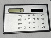 Kalkulator karta do portfela solarny