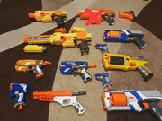 Nerfy, pistolety na strzałki + strzałki