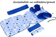 Wkładka do wózka Minky Motylek Pasy Pałąk wkład