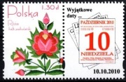 4045 z przywieszką Róże - Wyjątkowe daty 10.10.2010