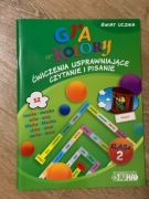 GRA W KOLORY - ĆWICZENIA USPRAWNIAJĄCE CZYTANIE I PISANIE - KLASA 2