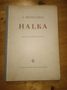 Halka Wyciąg fortepianowy - S. Moniuszko - 1952 rok