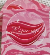 GLAM SHOP paleta cieni RÓŻNE RÓŻE 