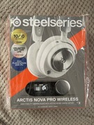 Słuchawki SteelSeries Arctis Nova Pro wireless bezprzewodowe białe