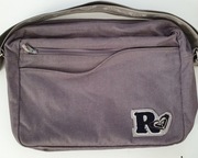 Duża 30x40x10 cm damska szara torba z wszytym organizerem QUIKSILVER ROXY