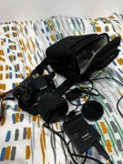 Canon 700D + obiektyw 18-55mm + SIGMA 1.8/f 28mm MACRO