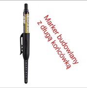 Marker długa koncówka, do głębokich otworów czarny